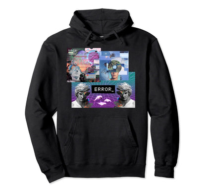 Vaporwave Synthwave Japanese Y2K Aesthetic Hoodie - Novelty Apparel Unisex