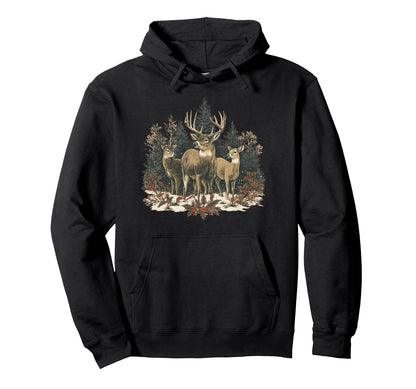 Deer 90S Hoodie - Aesthetic Graphic for Adults