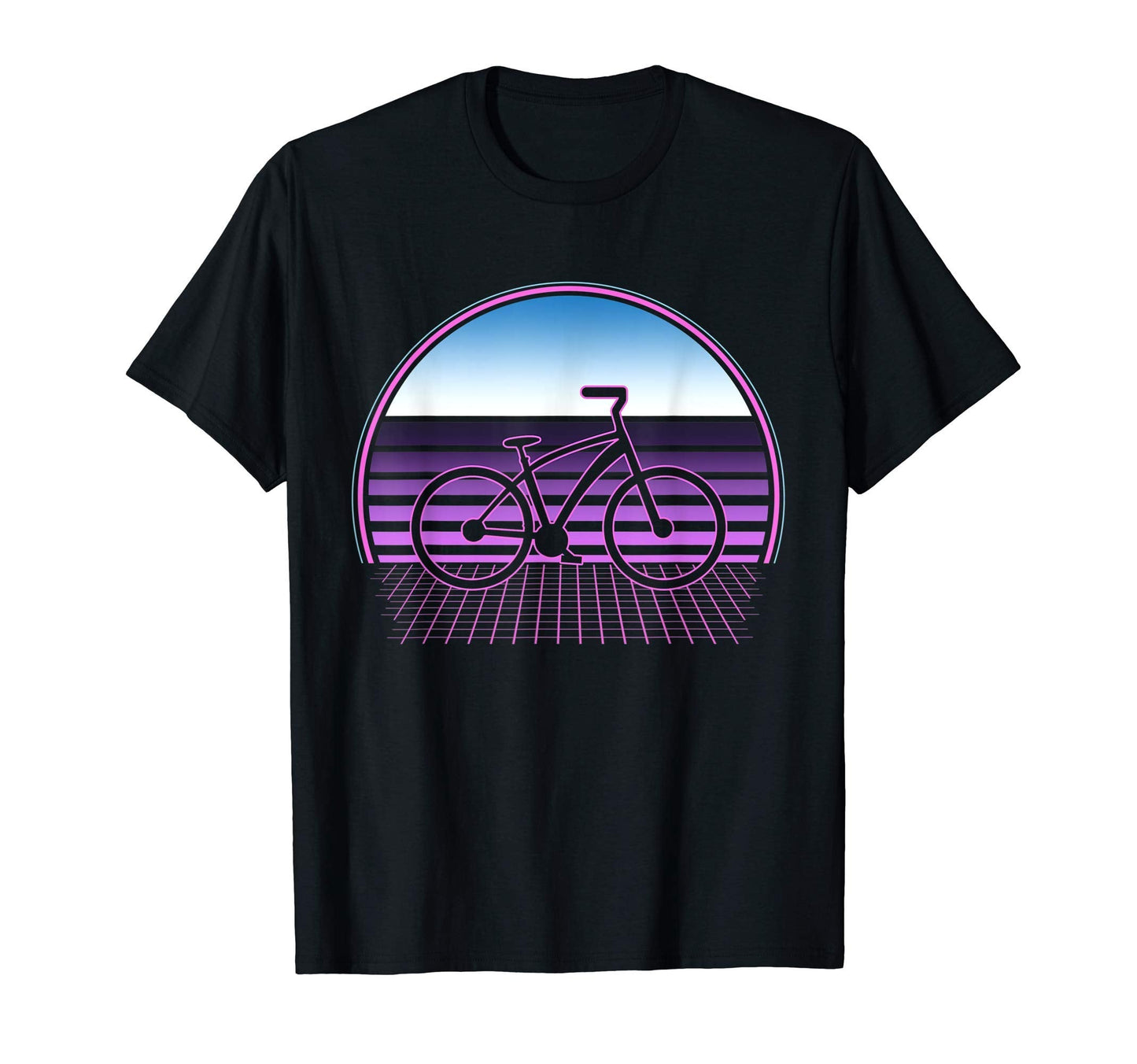 Cycling Bicycle Riders Bike 80S T-Shirt - Novelty Apparel Men Women