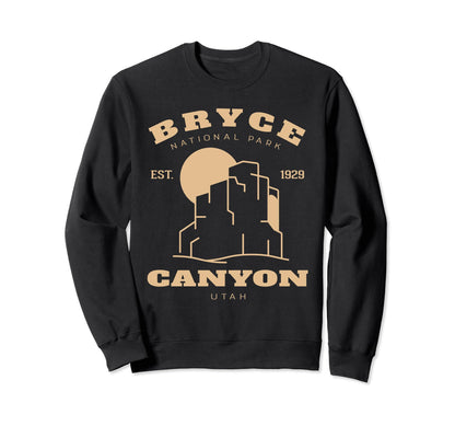 Bryce Canyon National Park Utah Sweatshirt - Streetwear Style Unisex