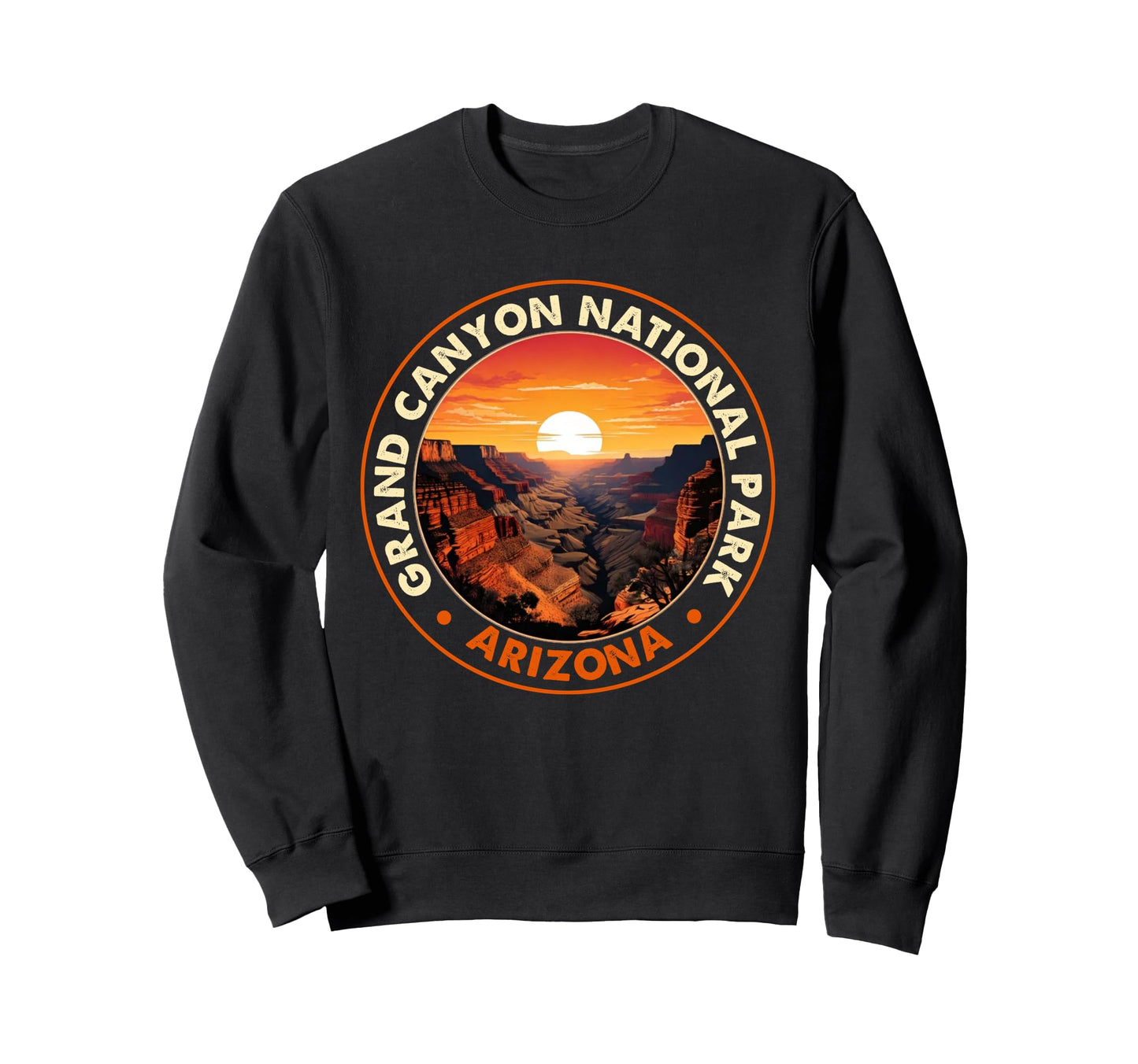 Grand Canyon National Park Arizona Usa Sweatshirt - Graphic Print Unisex
