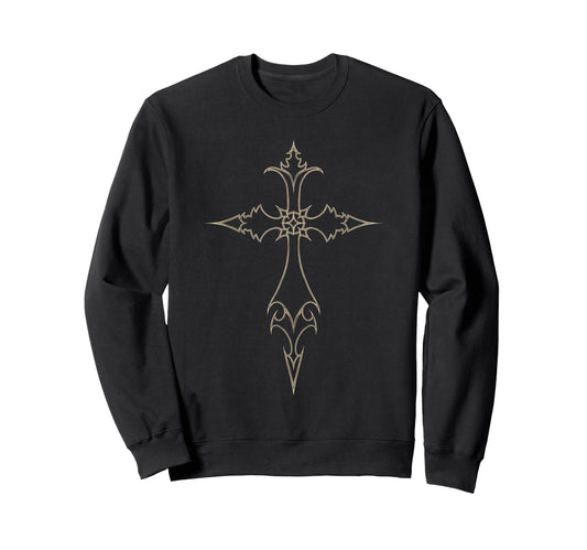 Alternative Grunge Emo Egirl Sweatshirt - Casual Everyday Wear for Adults
