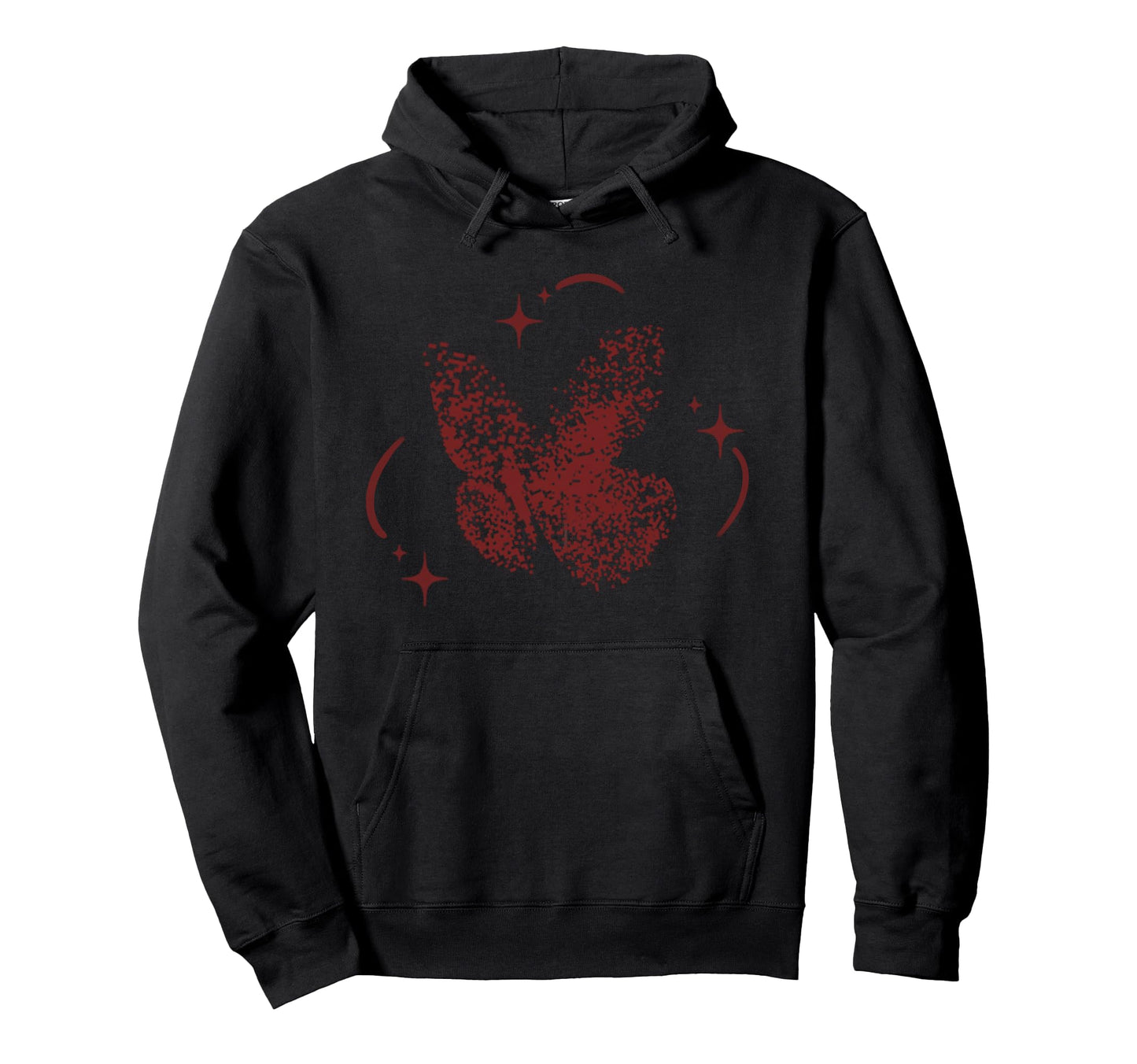 90S Y2K Tattoo Stippling Dotwork Hoodie - Unique Graphic for Adults