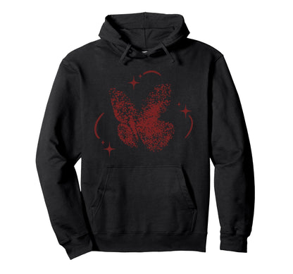 90S Y2K Tattoo Stippling Dotwork Hoodie - Unique Graphic for Adults
