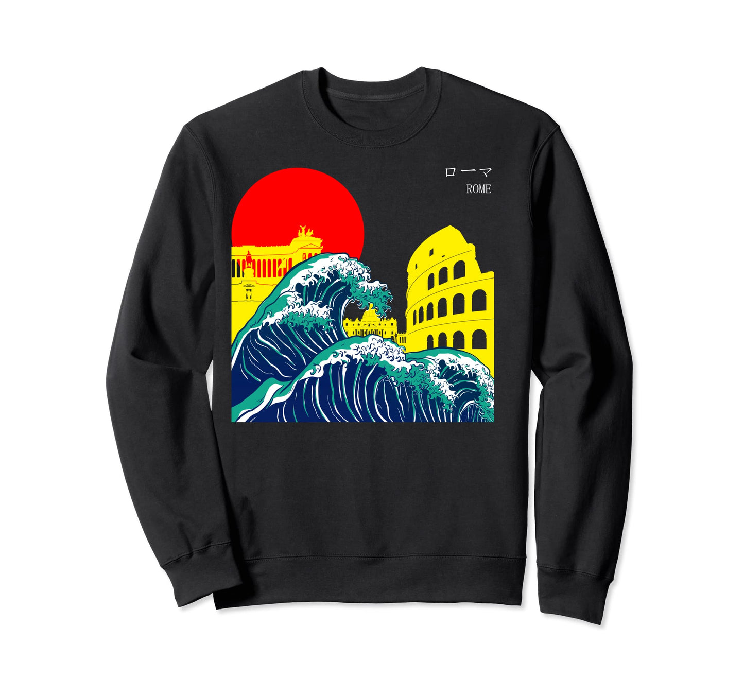 Japan Welle Grunge 90S Anime Sweatshirt - Minimalist Print for Adults