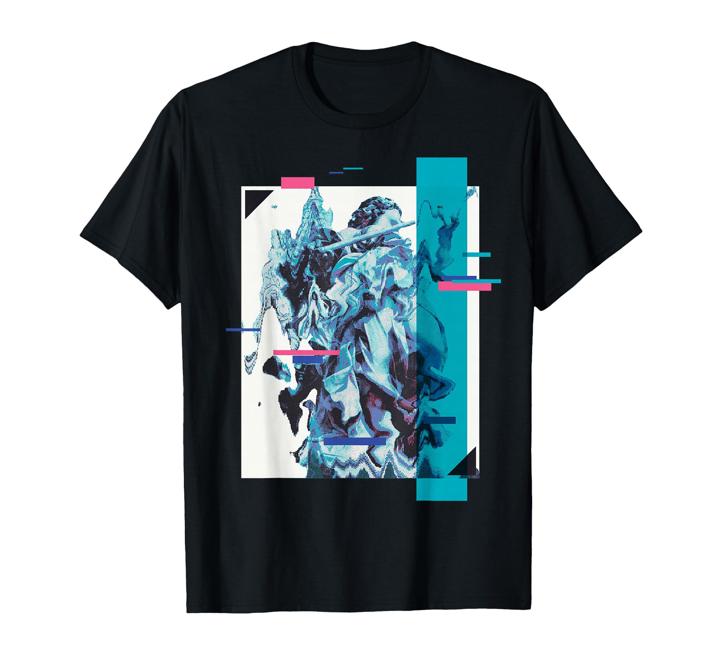 Vaporwave Aesthetic 80S 90S Statue T-Shirt - Aesthetic Graphic Men Women