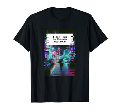 Vaporwave Aesthetic Anime Gift T-Shirt - Graphic Print Men Women