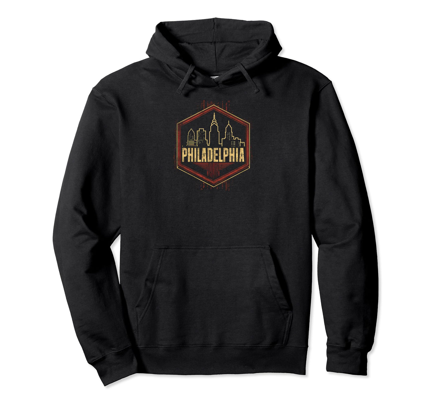 Philadelphia Grit 90S Grunge Hoodie - Aesthetic Graphic Men Women