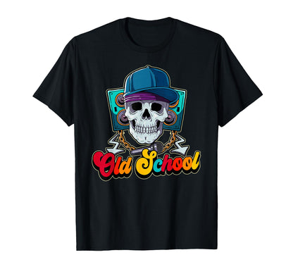 Old School Hip Hop T-Shirt - Unique Graphic Men Women