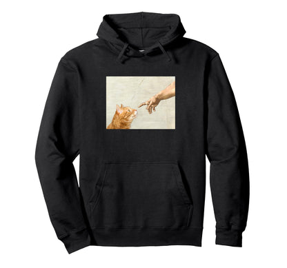 Indie Aesthetic Michaelangelo Hoodie - Fun Novelty Design Men Women