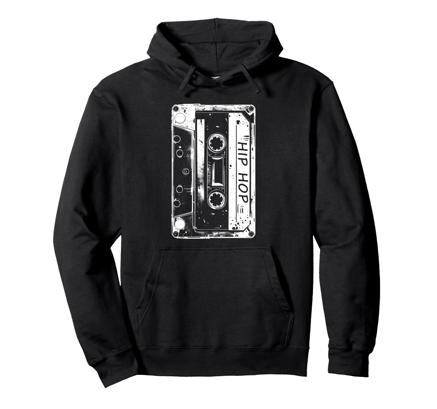 Cassette Tape Hip Hop 80S 90S Grunge Hoodie - Custom Art Print Men Women