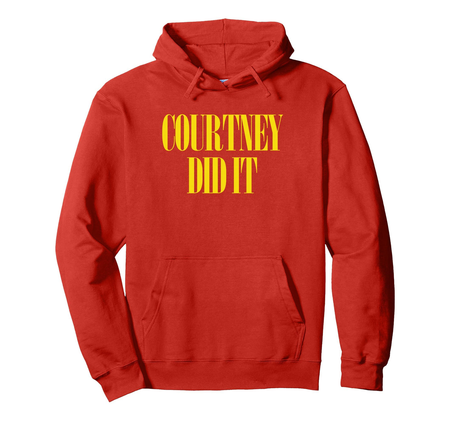 Courtney Did It Fun Punk Rock 90S Music Hoodie - Graphic Print Men Women