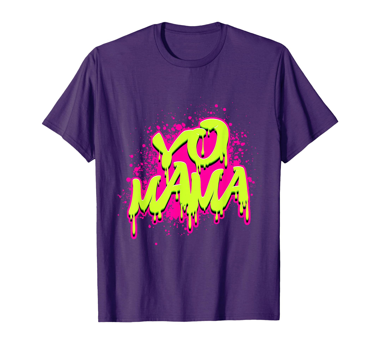 Hip Hop Rap Graffiti Old School Yo Mama T-Shirt - Novelty Apparel Unisex