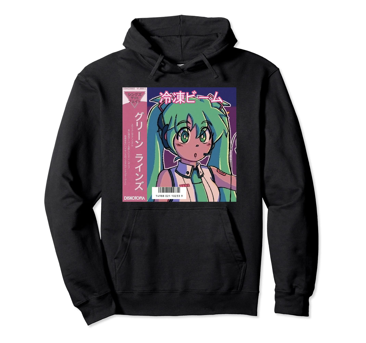 Vaporwave Anime Aesthetic 80S Hoodie - Streetwear Style Men Women