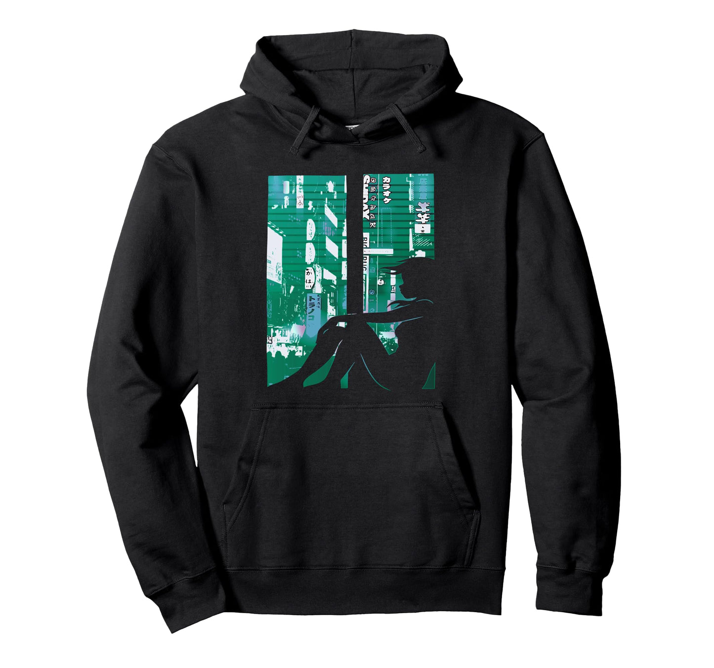 Vaporwave Aesthetic Anime Egirl Japan Hoodie - Streetwear Style for Adults