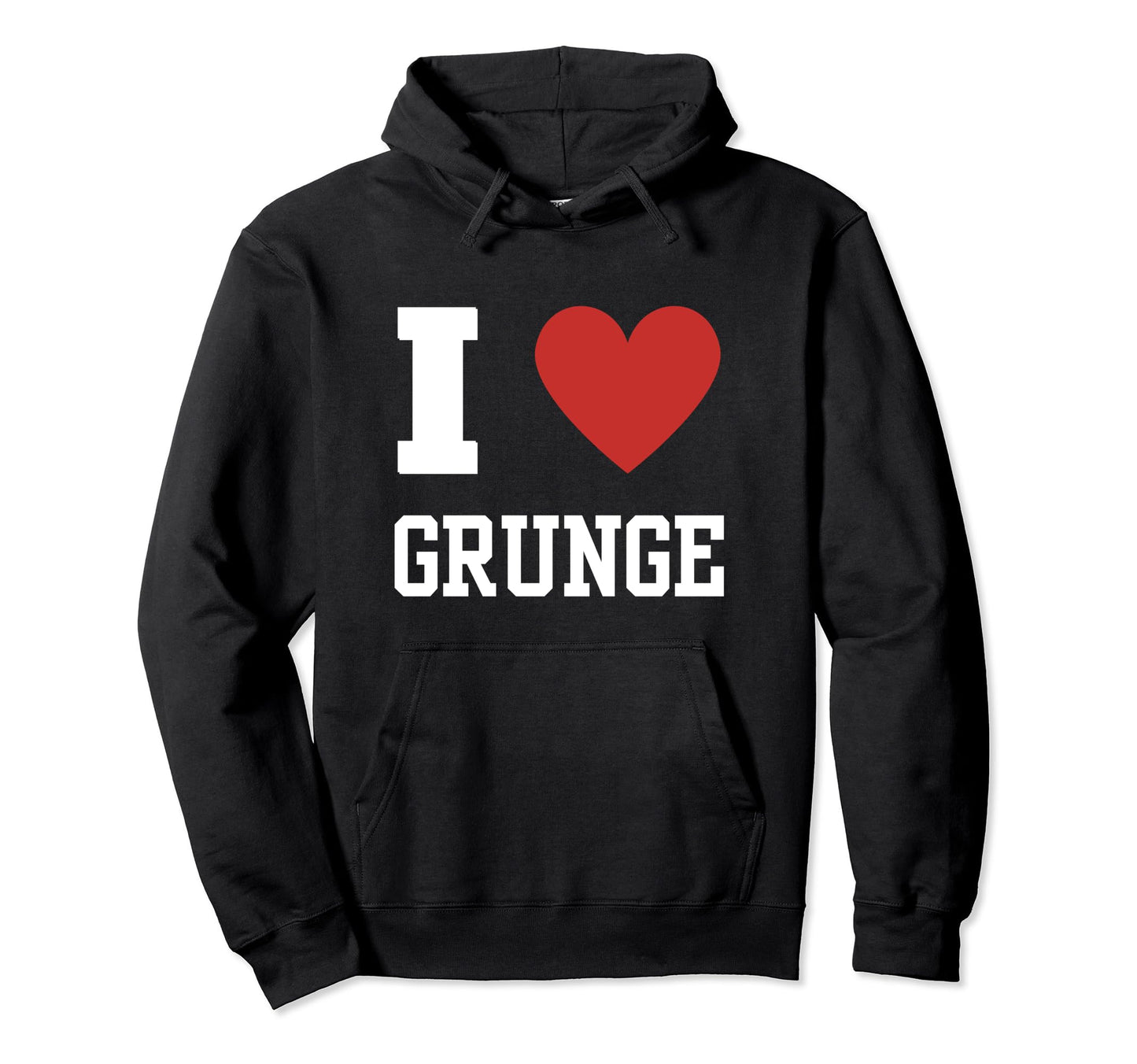 Grunge Music Rock Concert Gig 90S Hoodie - Custom Art Print Unisex