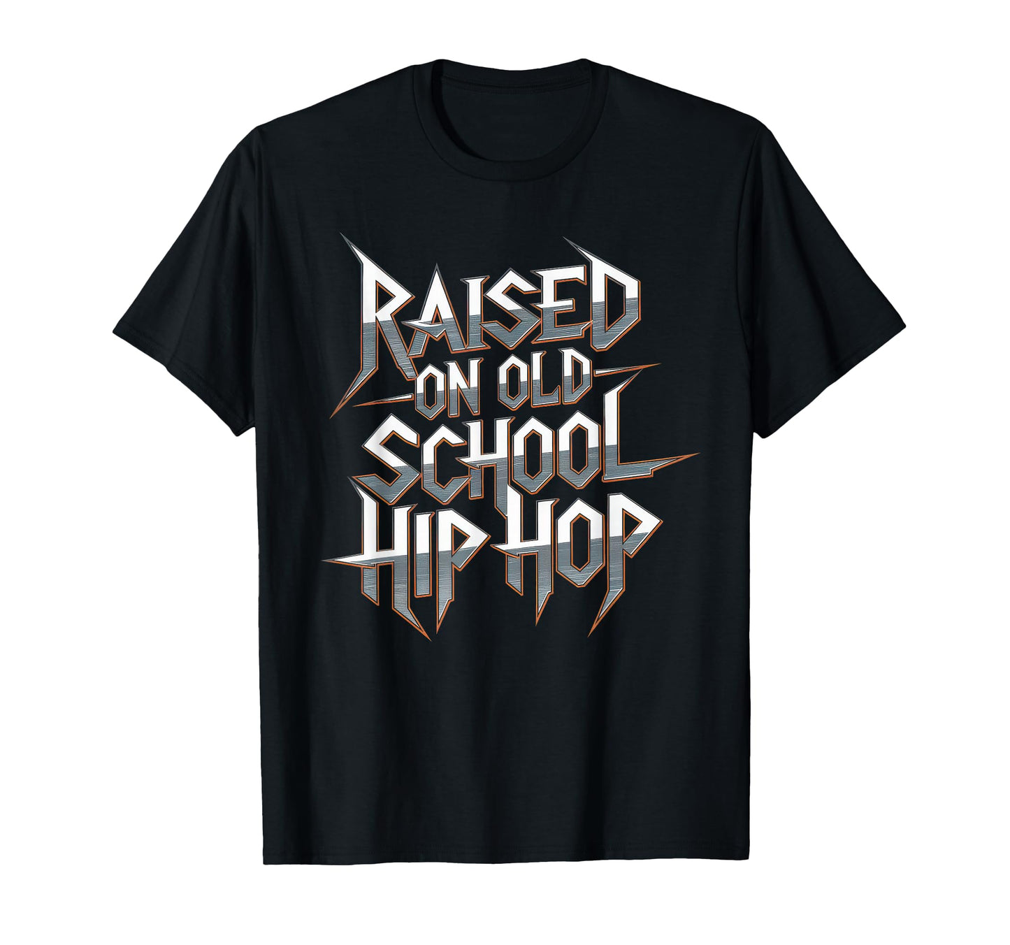 Raised Old School Hip Hop Cassette T-Shirt - Trendy Graphic Unisex