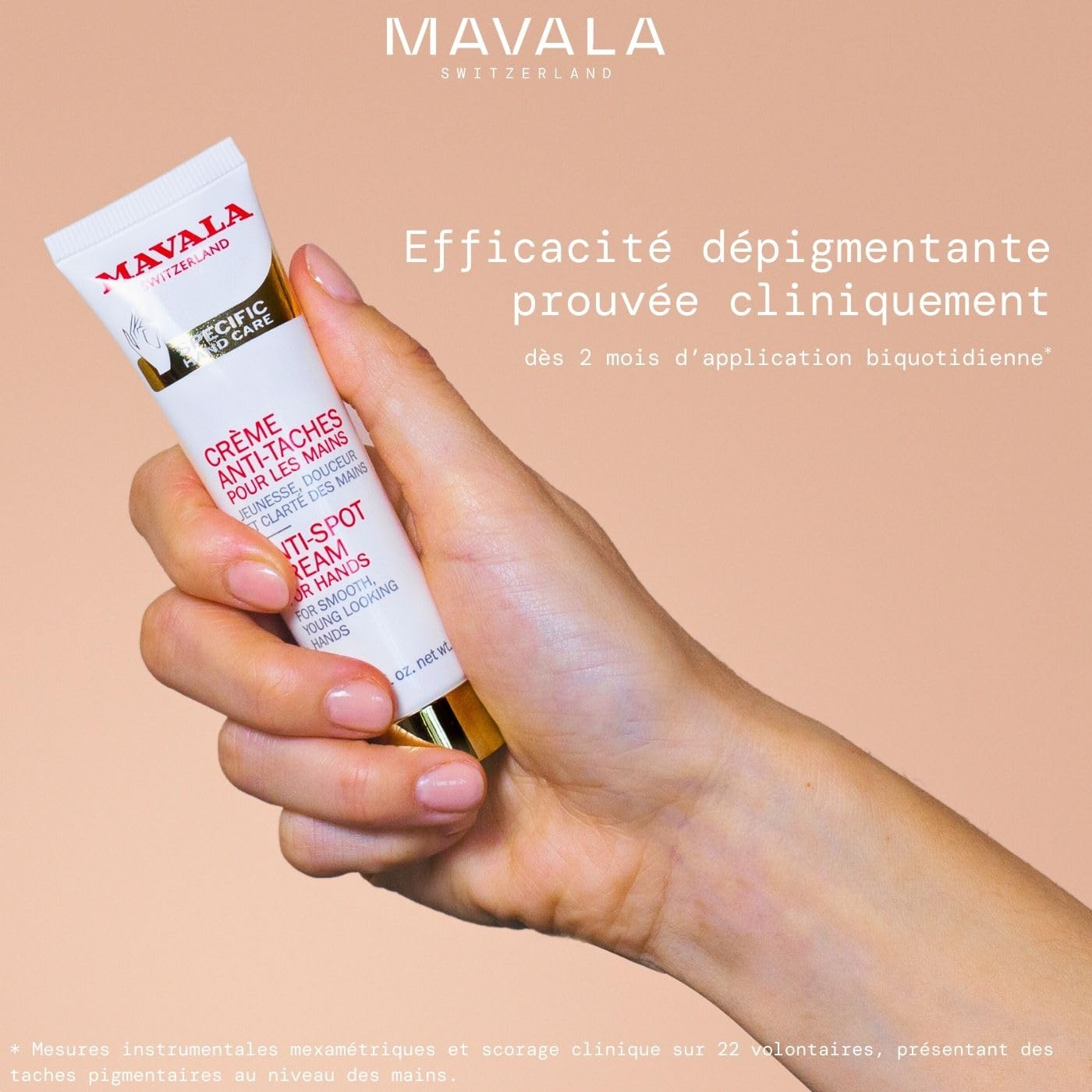 Mavala Extreme Care Hand Cream for Dry Hands - Fragrance-Free, 50ml