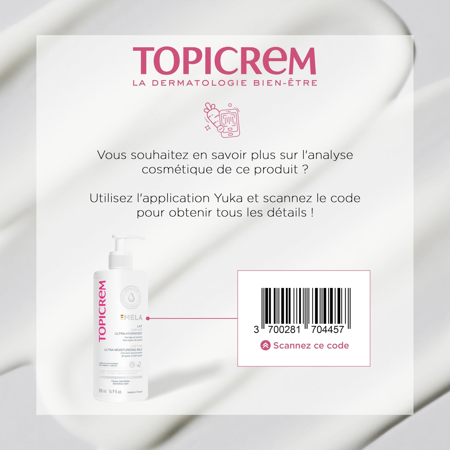 Topicrem Mela Body Lotion - Ultra Moisturizing | 16.9 fl oz