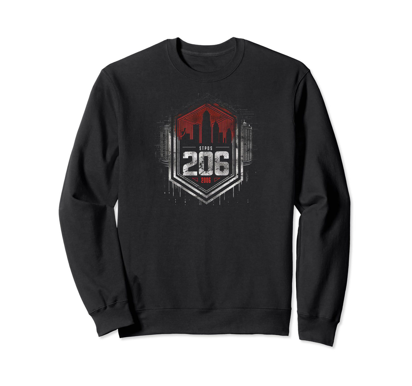 206 Grit 90S Grunge Urbandecay Mens Sweatshirt - Streetwear Style Unisex