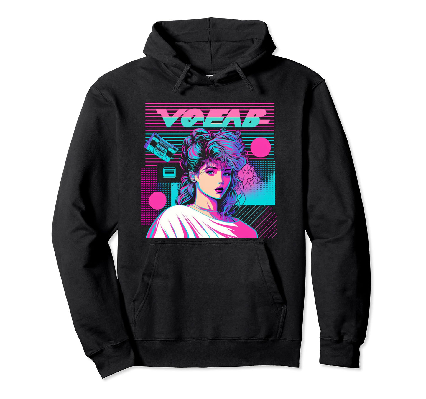 Vaporwave Aesthetic 90S Egirl Hoodie - Streetwear Style for Adults