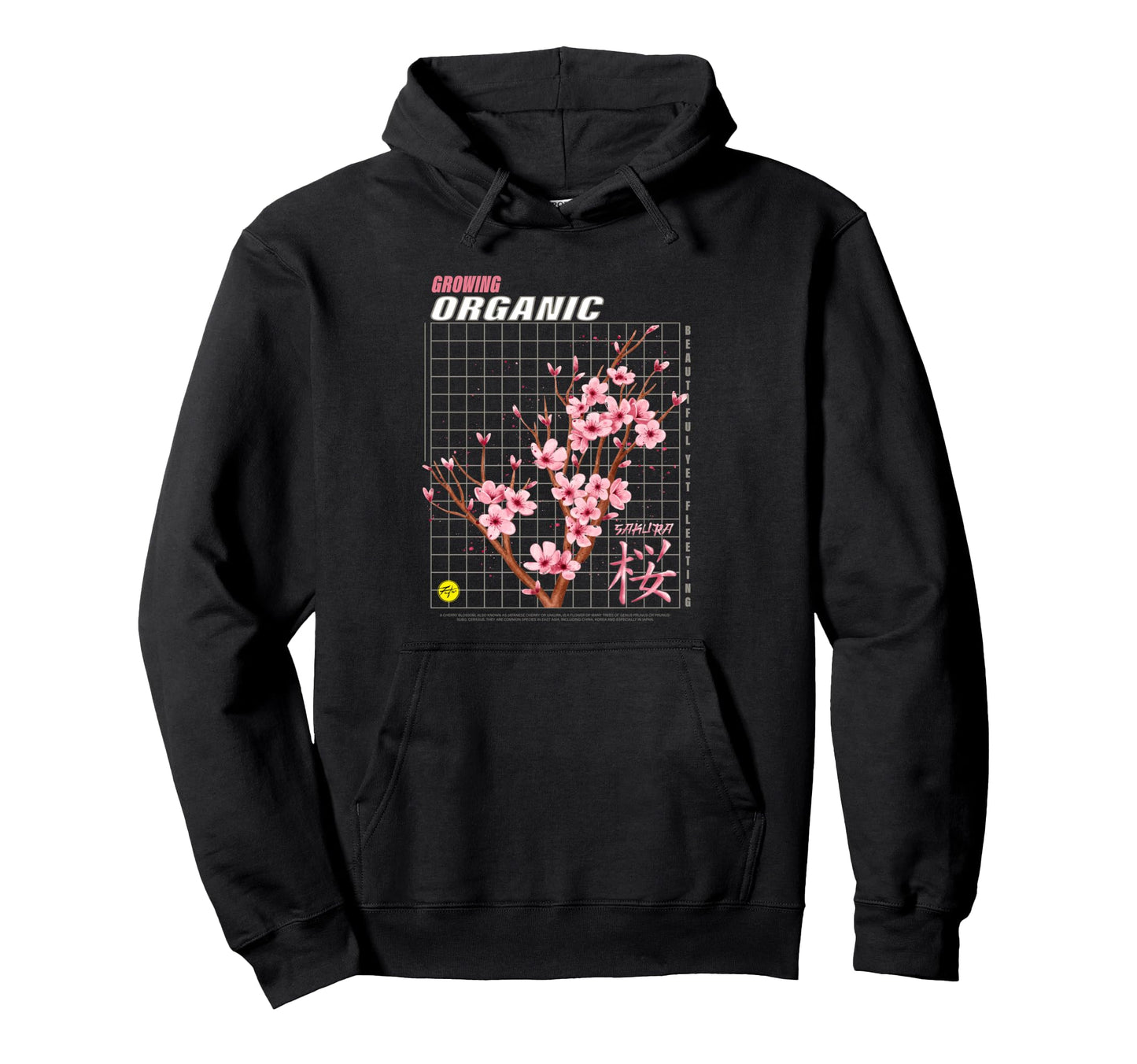 Japanese Cherry Blossom Aesthetic Hoodie - Aesthetic Graphic Men Women