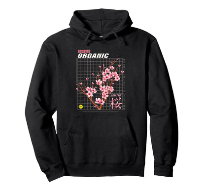 Japanese Cherry Blossom Aesthetic Hoodie - Aesthetic Graphic Men Women