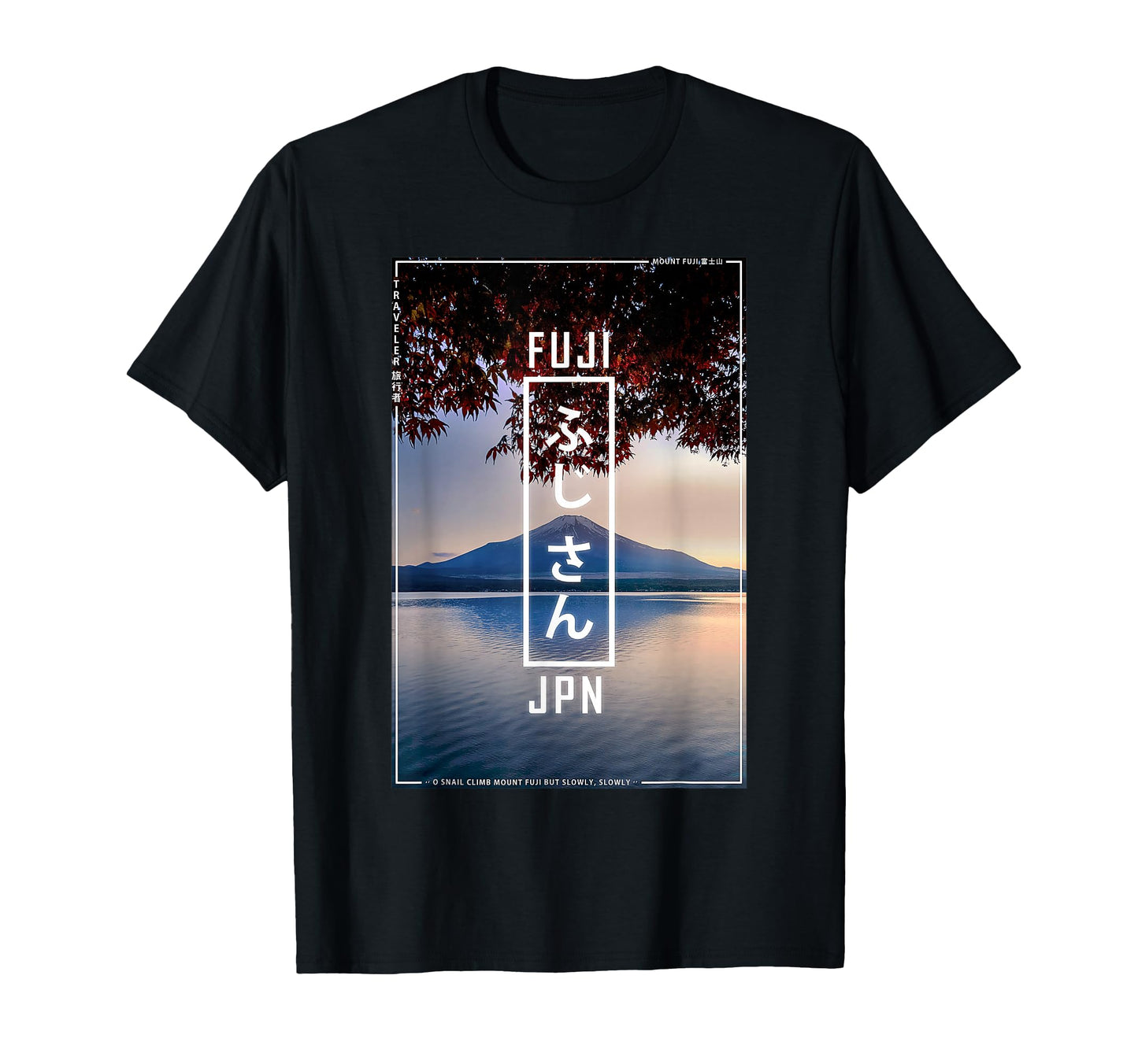 Japan Mount Fuji Japanese Vaporwave T-Shirt - Novelty Apparel Unisex