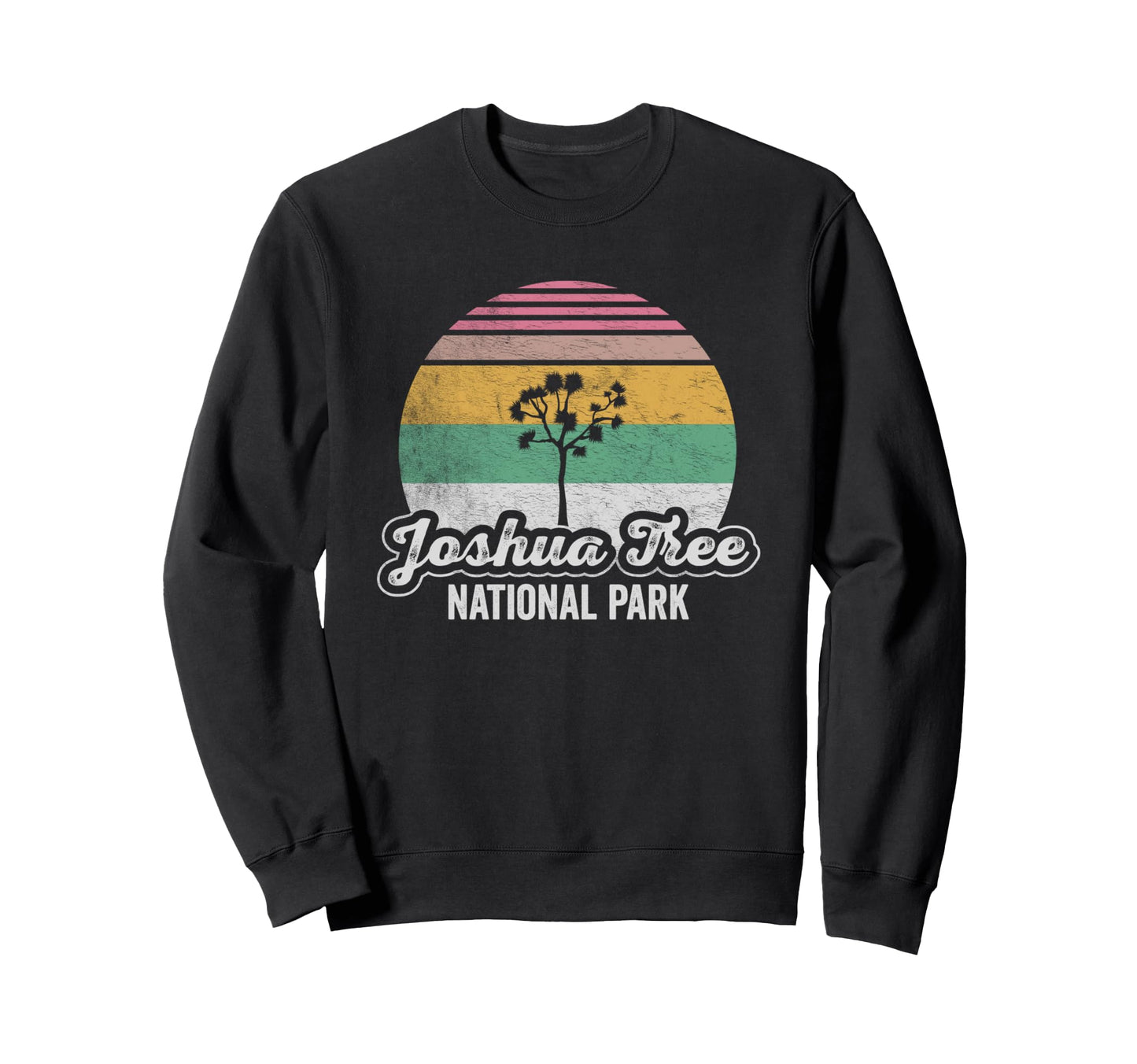 Joshua Tree National Park Sunset Sweatshirt - Custom Art Print for Adults