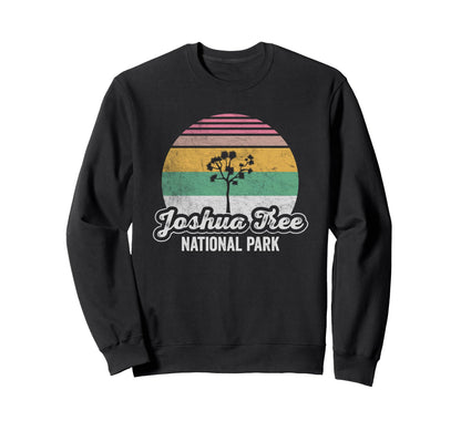 Joshua Tree National Park Sunset Sweatshirt - Custom Art Print for Adults