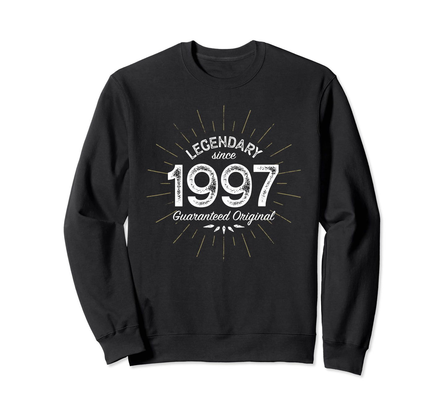 Legendary Since 1997 Birth Year Sweatshirt - Minimalist Print Unisex