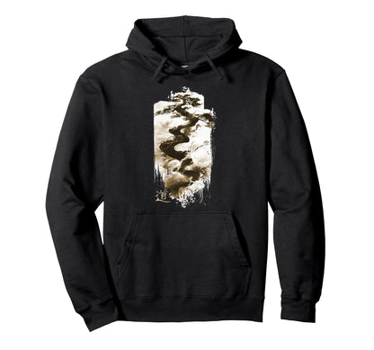 Japan Banzai Path Japanese Vibe Hoodie - Graphic Print for Adults