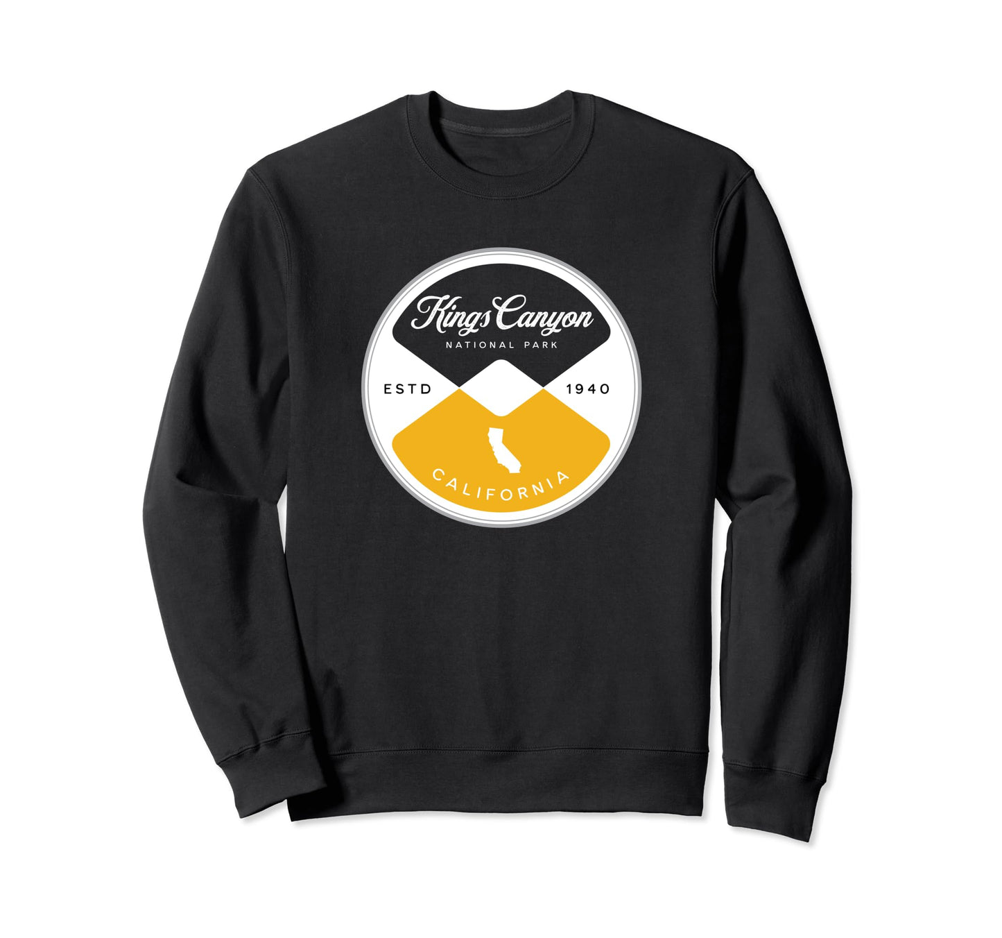 Kings Canyon National Park Sweatshirt - Casual Everyday Wear for Adults