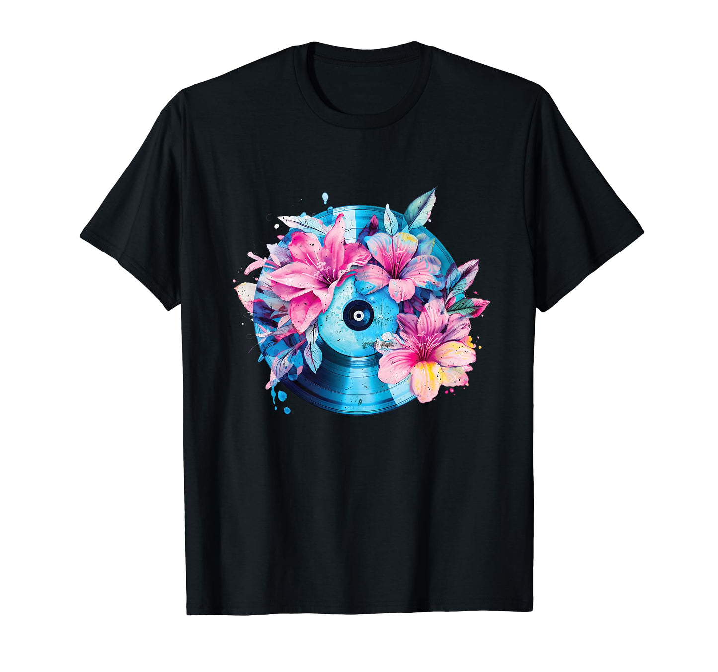 Aesthetic Vaporwave Teens Music T-Shirt - Casual Everyday Wear for Adults