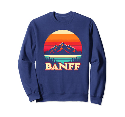 Banff National Park Alberta Canada Sweatshirt - Novelty Apparel Men Women