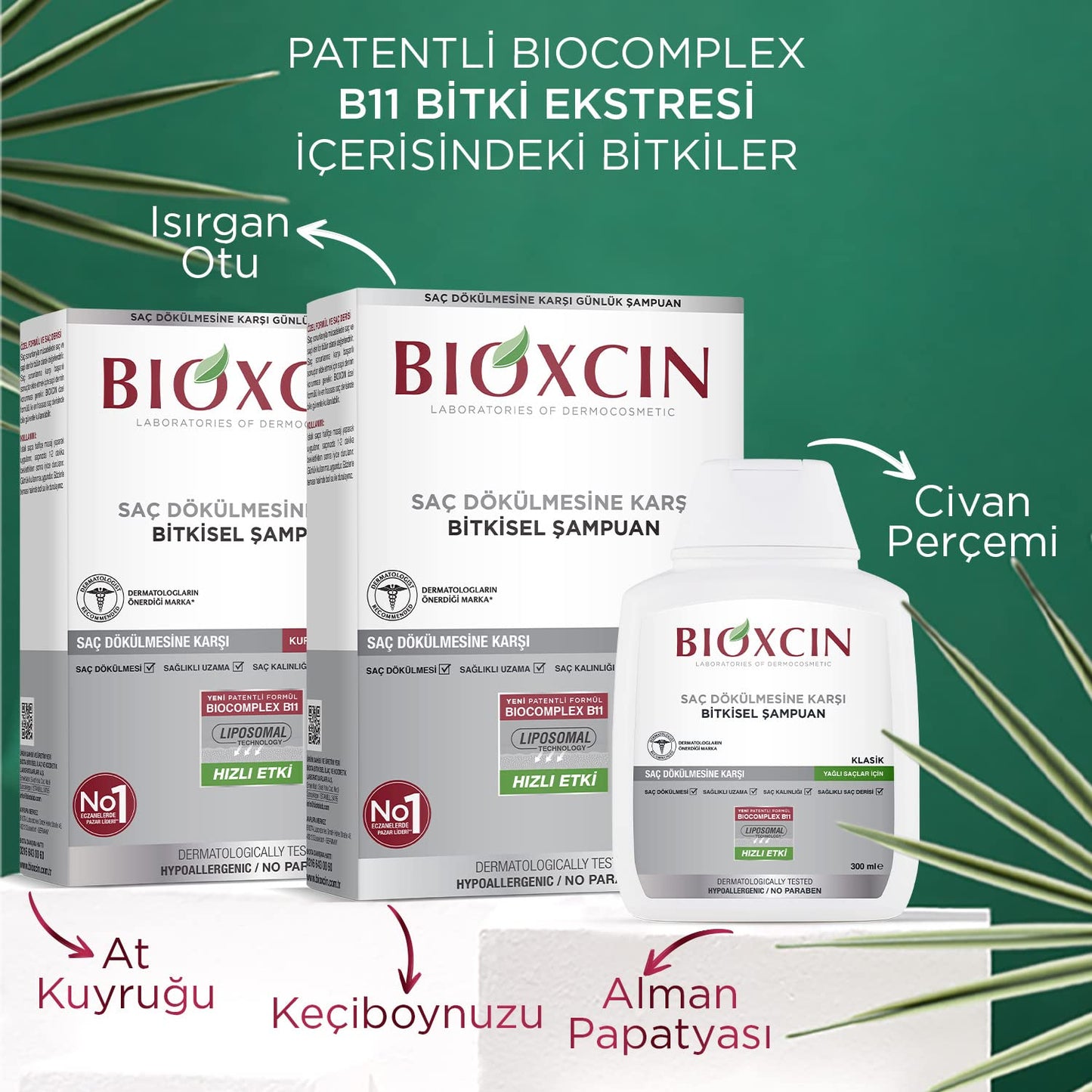 Bioxcin Oily Hair Shampoo - Genesis Technology | 300ml