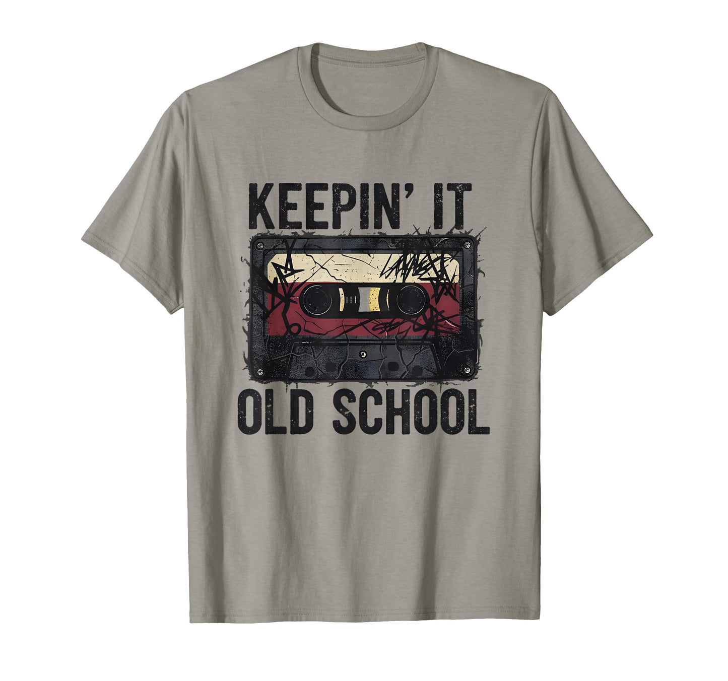 Keeping It Old School 80S 90S Hip T-Shirt - Custom Art Print for Adults