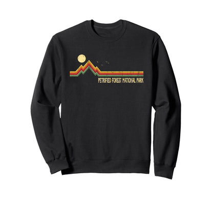 Petrified Forest National Park Sweatshirt - Minimalist Print Unisex