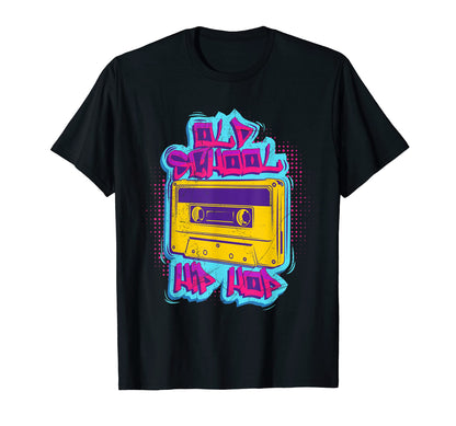 Oldschool Hip Hop Rap Music Rap 90S T-Shirt - Novelty Apparel Men Women