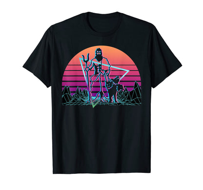 Hades Greek God Underworld Vaporwave T-Shirt - Unique Graphic Unisex