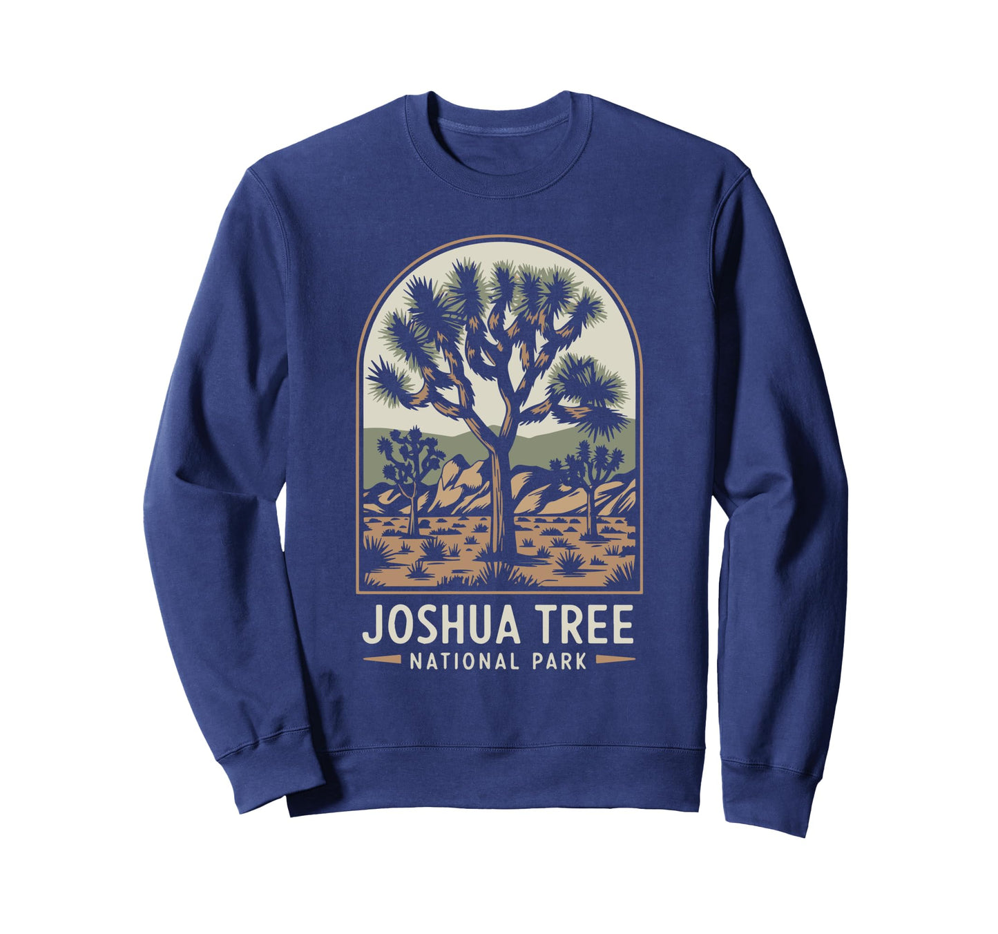 Joshua Tree National Park Art Sweatshirt - Aesthetic Graphic Unisex