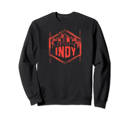 Indy Grit 90S Grunge Urbandecay Sweatshirt - Casual Everyday Wear Unisex