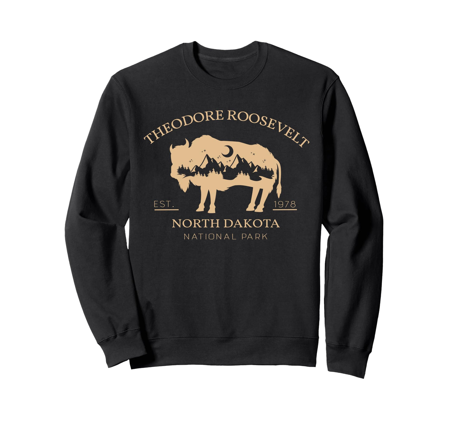 Us Theodore Roosevelt National Park Sweatshirt - Aesthetic Graphic Unisex