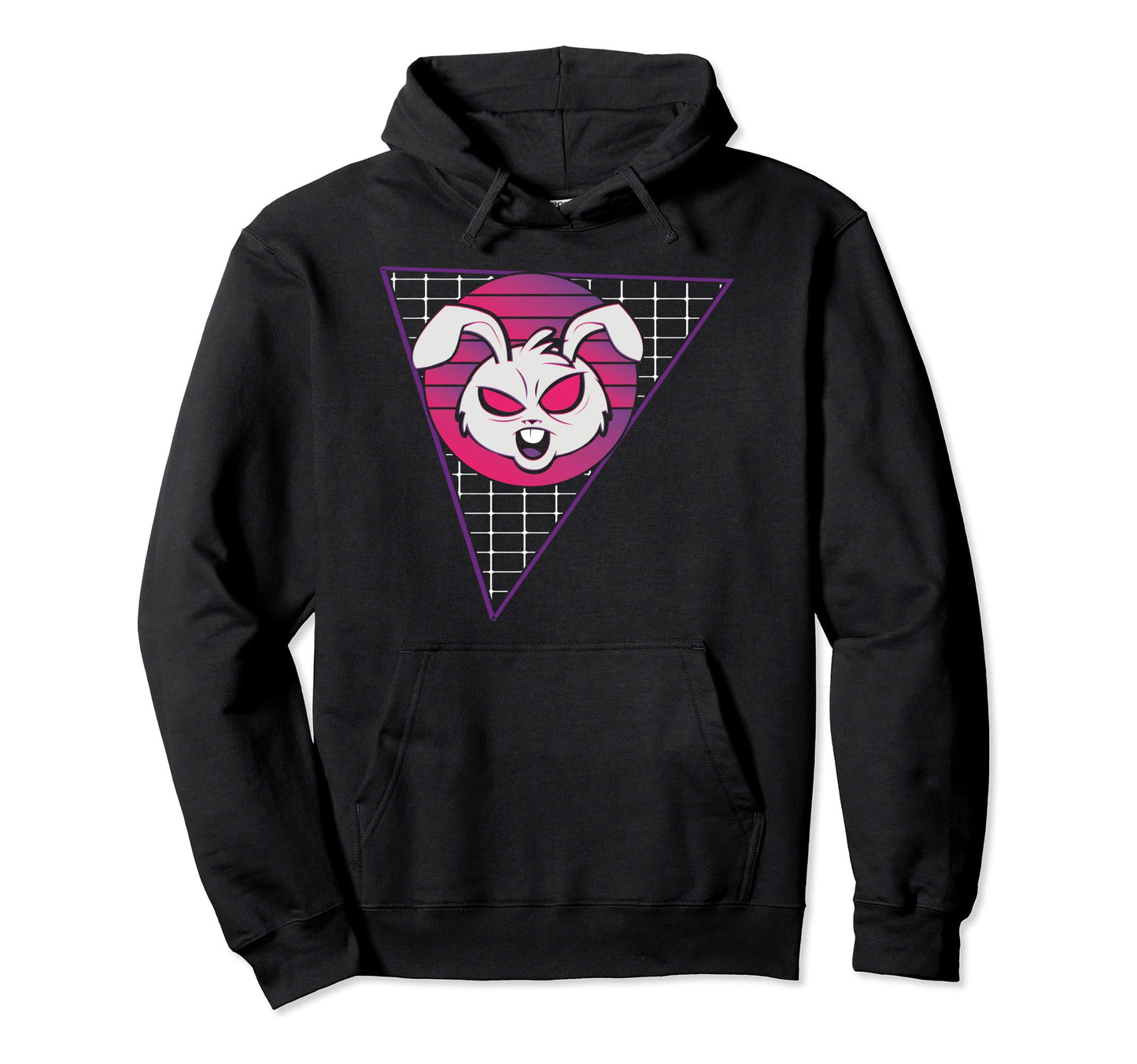 Kawaii Rabbit Bunny Pastel Goth Hoodie - Fun Novelty Design Men Women