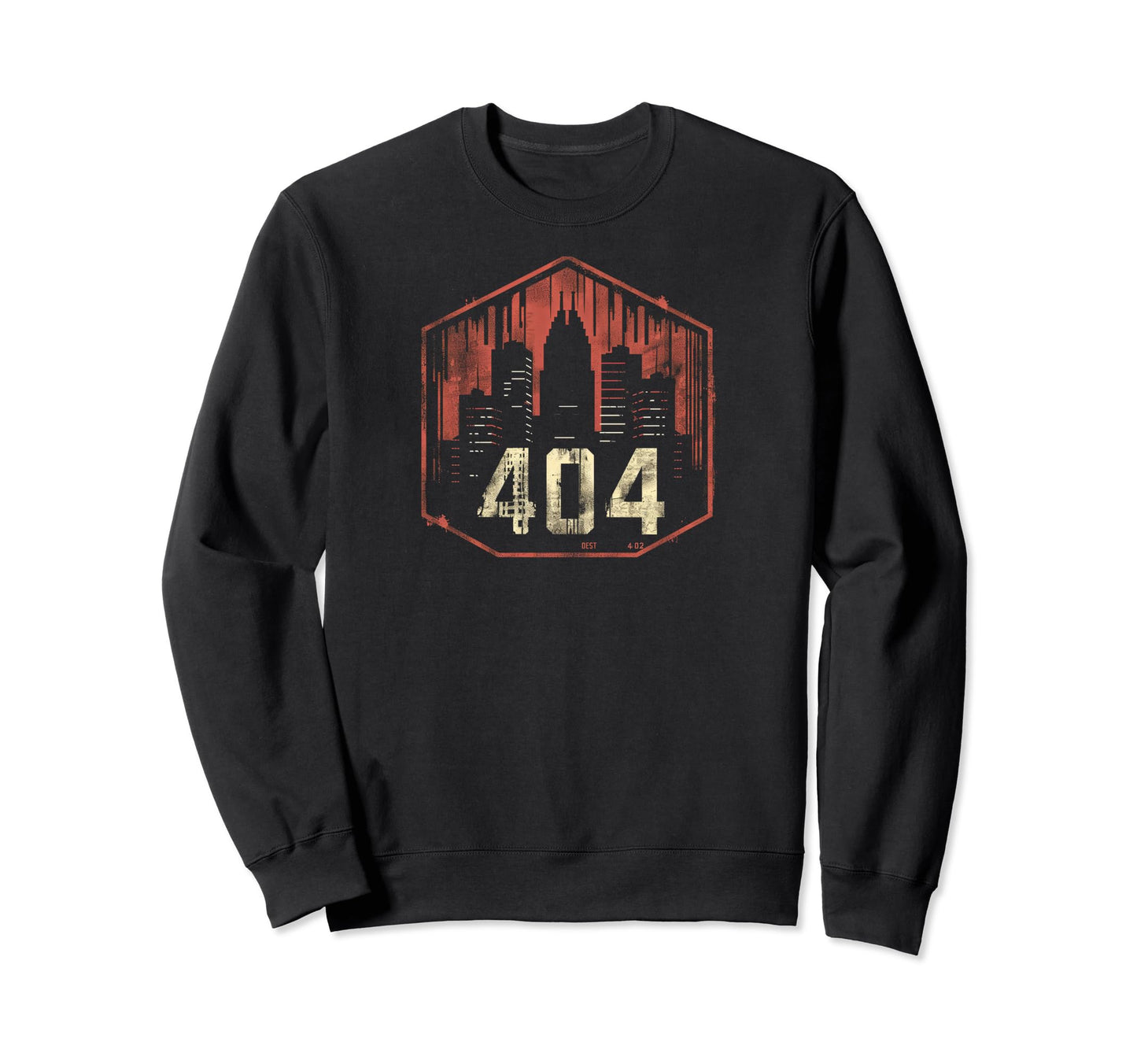 404 Grit 90S Grunge Urbandecay Mens Sweatshirt - Streetwear Style Unisex