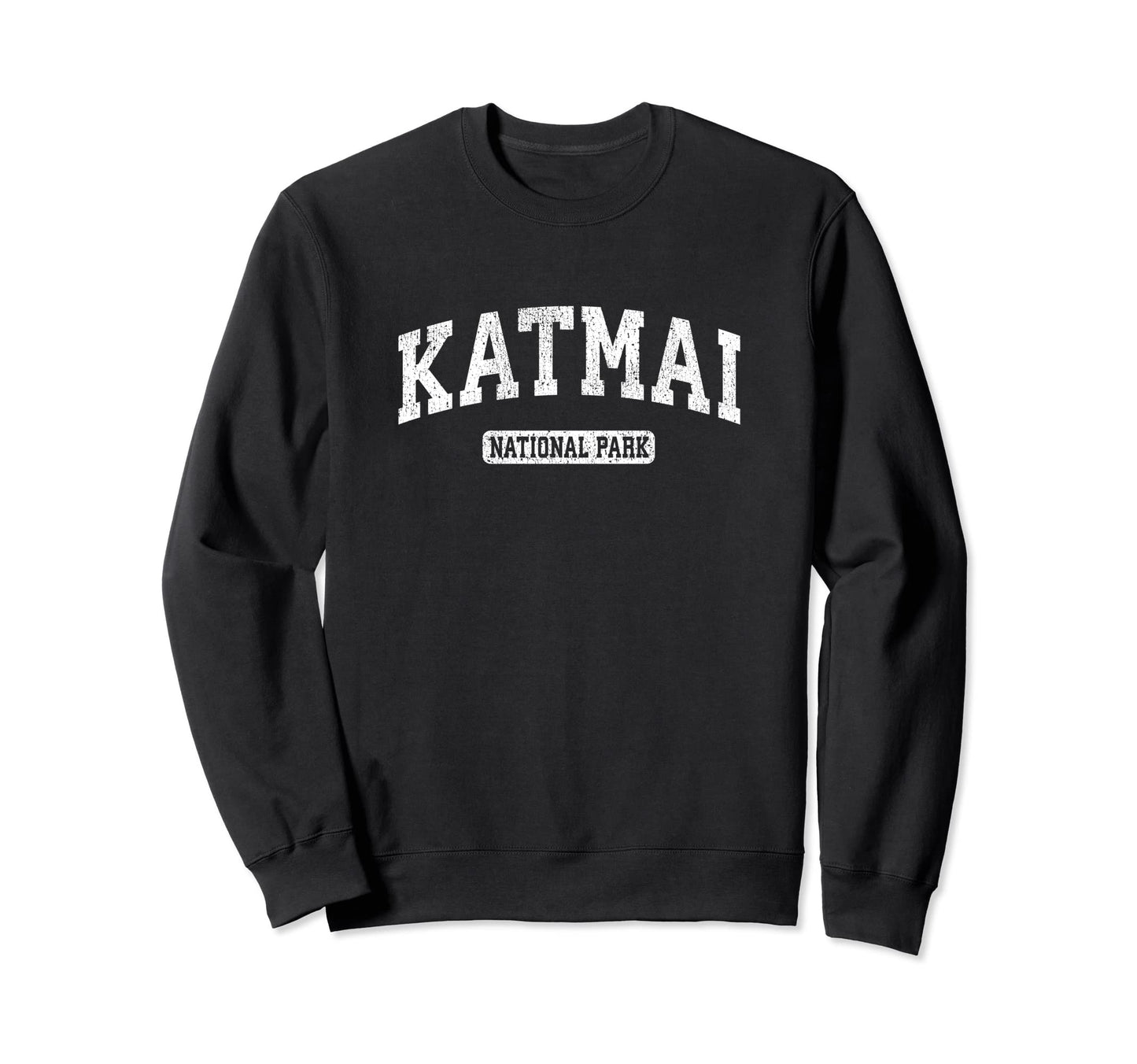 Katmai National Park Sports Sweatshirt - Minimalist Print Unisex