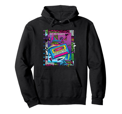 80S Rewind Vaporwave Aesthetics Hoodie - Minimalist Print Unisex