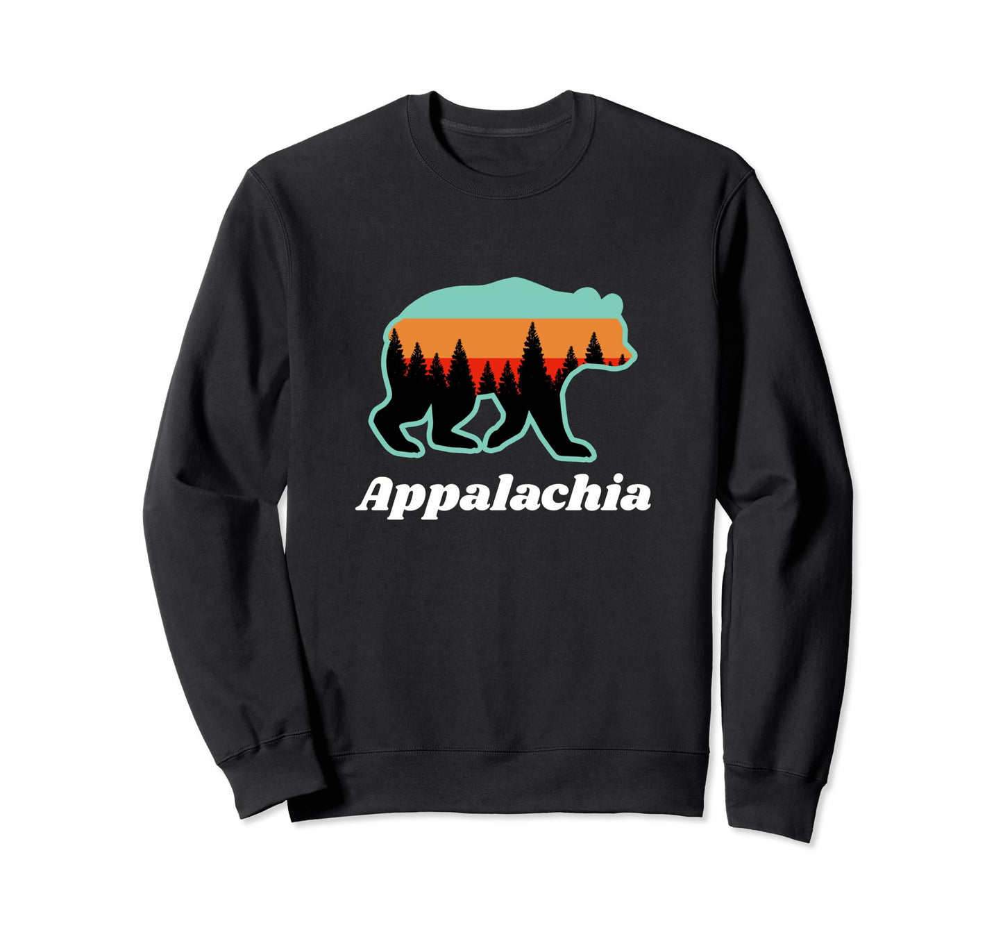 Appalachia Forest National Park Sweatshirt - Minimalist Print Men Women