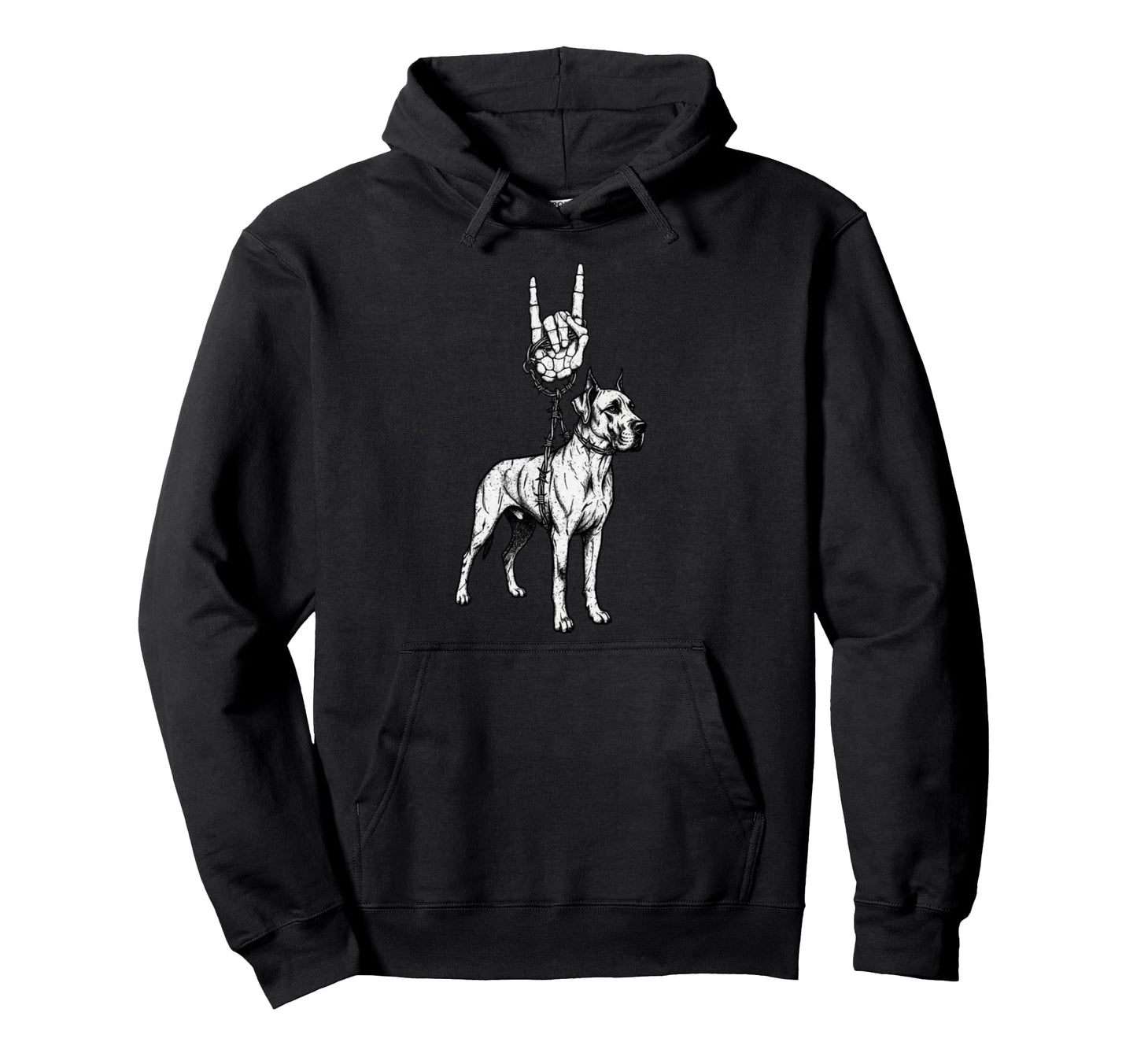 Great Dane Dog Breeder Alt Metal 90S Hoodie - Trendy Graphic Men Women