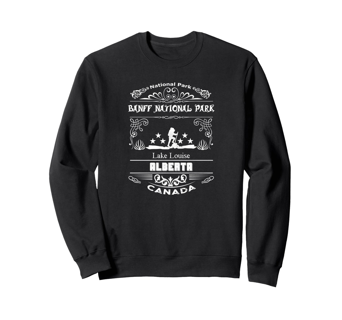 Banff National Park Alberta Sweatshirt - Streetwear Style for Adults